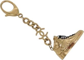 Chanel Pre-owned Accessories, female, Yellow, Size: ONE SIZE Pre-owned Metal Key-holder