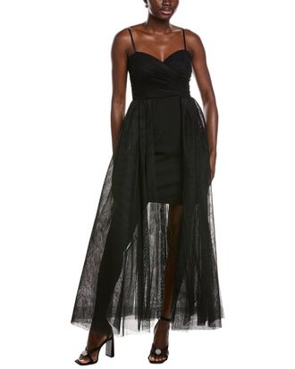 Eliza J Strapless Tulle Ball Gown