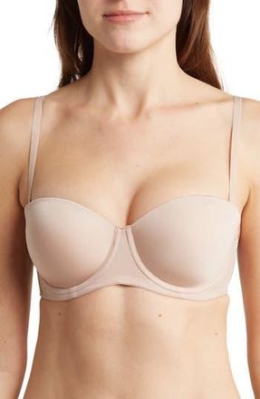 Calvin Klein Pure Micro Strapless Bra in 7Ns Cedar at Nordstrom Rack, Size 38C