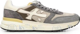 Premiata Sneakers - Heren - Sneakers - Grijs - 42 EU - Leer - Schoenen