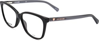 Moschino Womens Black 57mm Opticals
