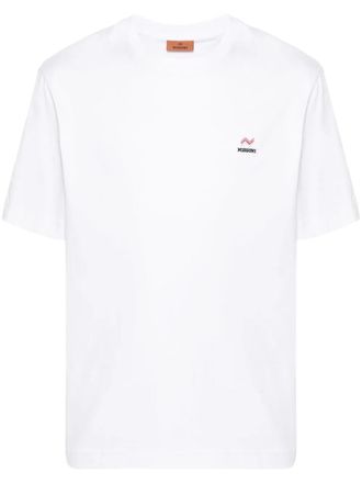Missoni T-Shirt With Embroidered Logo