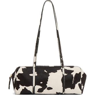 Mansur Gavriel Filo Genuine Calf Hair Shoulder Bag in Printed Pony Hair at Nordstrom