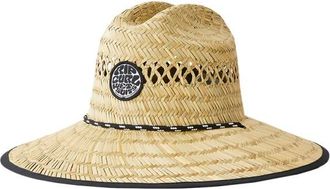 Rip Curl Logo Straw Hat Hut f&uuml;r Herren | beige