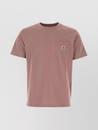 Carhartt Work in Progress relaxed fit short sleeve cotton t-shirt with front patch pocket