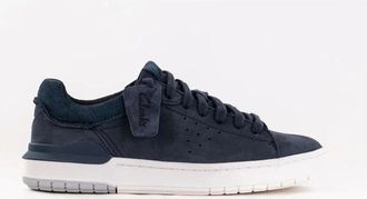 Clarks Mens Clarks Courtlite2 Run in Navy nubuck - Size: 10/AAA/G