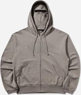 Umbro Authority Zipped Hoodie Greige
