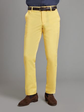 Oliver Brown Brompton Chinos - Lemon