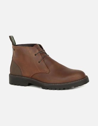 Barbour Mens Maxwell Mens Chukka Boots - Brown - Size: 12