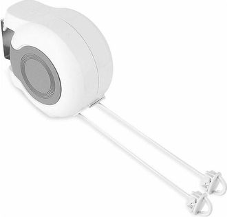 OEM Tendedero Retr&aacute;ctil De 13 M - Tendedero Mural Extensible Con Doble Tendedero - Para Balcones Y Jardines Peque&ntilde;os - Materiales Duraderos