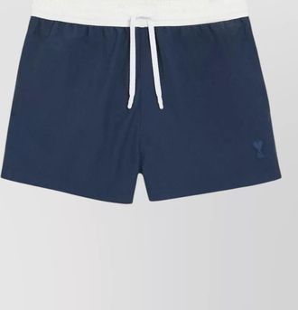 Ami nylon swim shorts