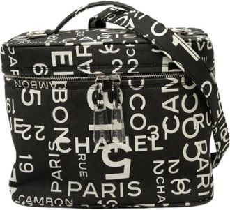 Chanel Pre-owned Borsa a Mano Stampata - - Pre-owned - Donna - Nero - ONE SIZE