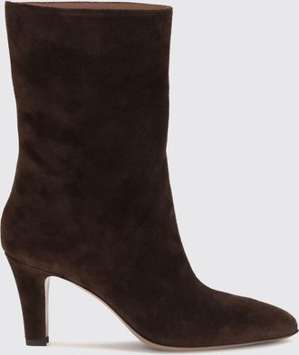 PARIS TEXAS Stivali al ginocchio Elsa in pelle scamosciata con tacco a stiletto