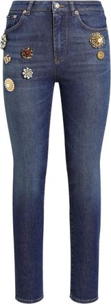 Dolce & Gabbana Jeans a vita alta - Blu