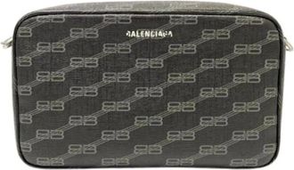 Balenciaga Pre-owned Cross Body Bags, female, Black, Size: ONE SIZE Pre-owned Vintage Shoulder Bag