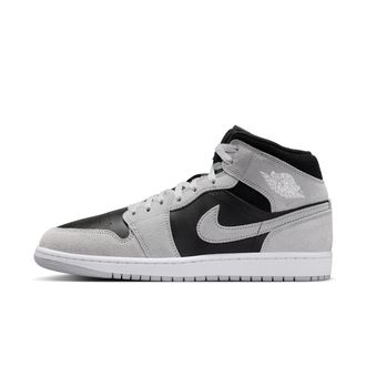 Nike Jordan Mens Air Jordan 1 Mid Shoes in Grey | DQ8426-008