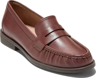Cole Haan Stassi Penny Loafer in Mahogany Leather at Nordstrom Rack, Size 8.5