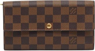 Louis Vuitton Portafoglio Sarah 2007 - Marrone