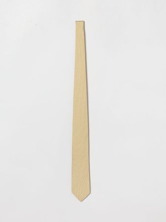 Ferragamo Tie Men color Yellow