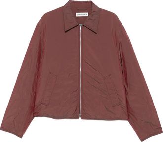 Our Legacy zip-fastening pocket jacket - Red