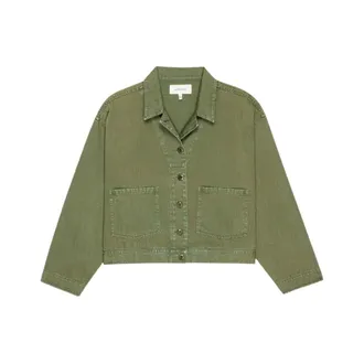 The Great. Light Jackets, female, Green, Size: XS Rancher Work Jacket