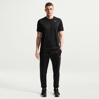 Nike Mens Nike Therma Therma-FIT Tapered Fitness Pants in Black | DQ5405-010
