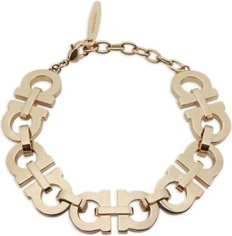 Ferragamo Golden Signature Charm Bracelet