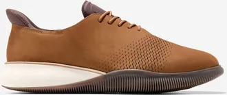 Cole Haan Mens 6.ZER&Oslash;GRAND Laser Quick-On Oxford Shoes - Brown Size 10.5