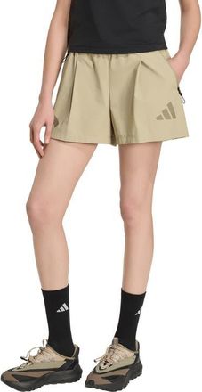 adidas Originals Z.N.E. Woven Stretch Nylon Shorts in Wonder Cargo at Nordstrom, Size Xx-Large