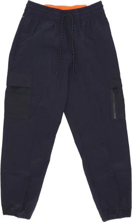 Nike Zwarte Cargo Sportieve Broek - Dames - Outdoor broeken - Zwart - L - Nylon - Fitness