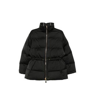 Elisabetta Franchi Drawstring Puffer Jacket