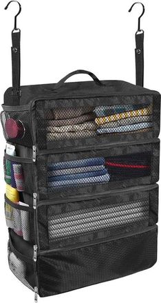 OEM Organizador De Maletas: Estantes Colgantes Port&aacute;tiles Para Viajes, Cubos Organizadores Colgantes Plegables Para Maletas De Mano