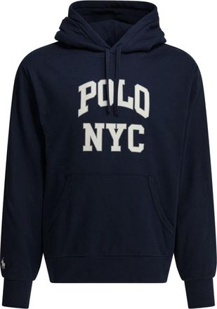 Polo Ralph Lauren Gebreide Hoodie - Heren - Hoodies - Blauw - XL - Katoen - Hoodies & sweatvesten