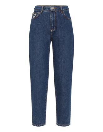 Philipp Plein Jeans Mom Pasvorm Heart