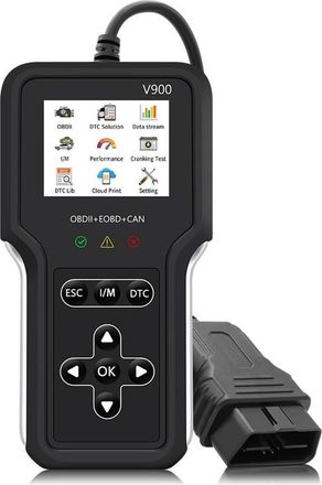 OEM Compruebe El Sistema Del Motor Obd2 Obd Ii Eobd Esc&aacute;ner Comprobador De Bater&iacute;a Toles De La Torre V900 C&oacute;digo De Estado