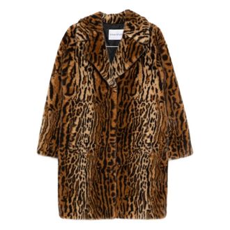 Stand Studio Stand Studio, Dames, Mantels, Bruin, Maat: XS Zijde