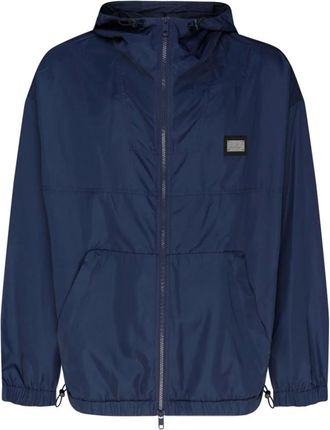 Dolce & Gabbana Hombre, Chaquetas, Azul, Talla: XL