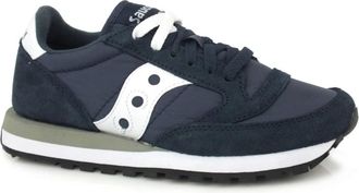 Saucony Jazz Original - Dames - Sneakers - Blauw - 35 1/2 EU - Leer - Schoenen