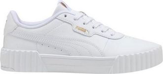 Puma Dames/Dames Carina 3.0 Leren Trainers (Wit)