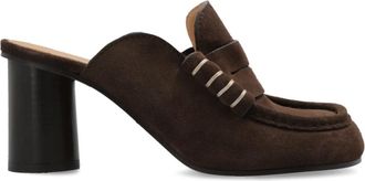 J.W.Anderson Loafer Mule Sandaal - Dames - Muiltjes - Bruin - 40 EU - Leer - Schoenen
