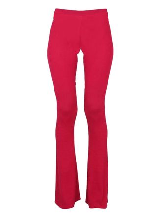Dsquared2 ribbed trousers - women - Virgin Wool - S - Pink