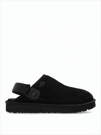 UGG Closed-Toe Suede Sandals