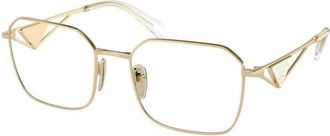 Prada PR A51V Zvn 1O1 - Dames - Brillen - Geel - 55 MM - Accessoires