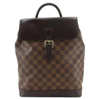 Louis Vuitton Pre-owned Backpacks, female, Brown, Size: ONE SIZE Pre-owned N51132 Backpack