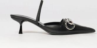 Gucci Slingback Boulevard in pelle con tacco medio e dettaglio Morsetto