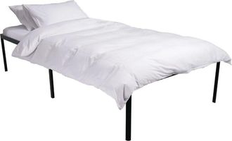 Clp Cama Met&aacute;lica Hamlin Negro 200x100x41 Cm