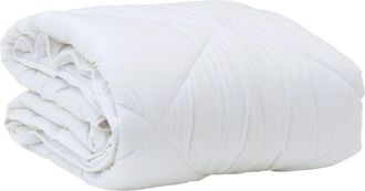 vidaXL Summer Duvet with Pillow 2 pcs White Microfiber vidaXL