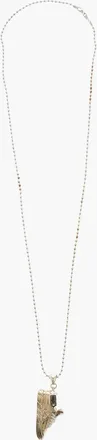 Off-white GABRIEL URIST Collana in Argento Sterling con Pendente a Forma di Sneakers Off-White