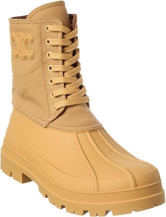 Celine Celine Riley Canvas Boot