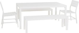 Linon Holland Aluminum 5Pc Dining Set